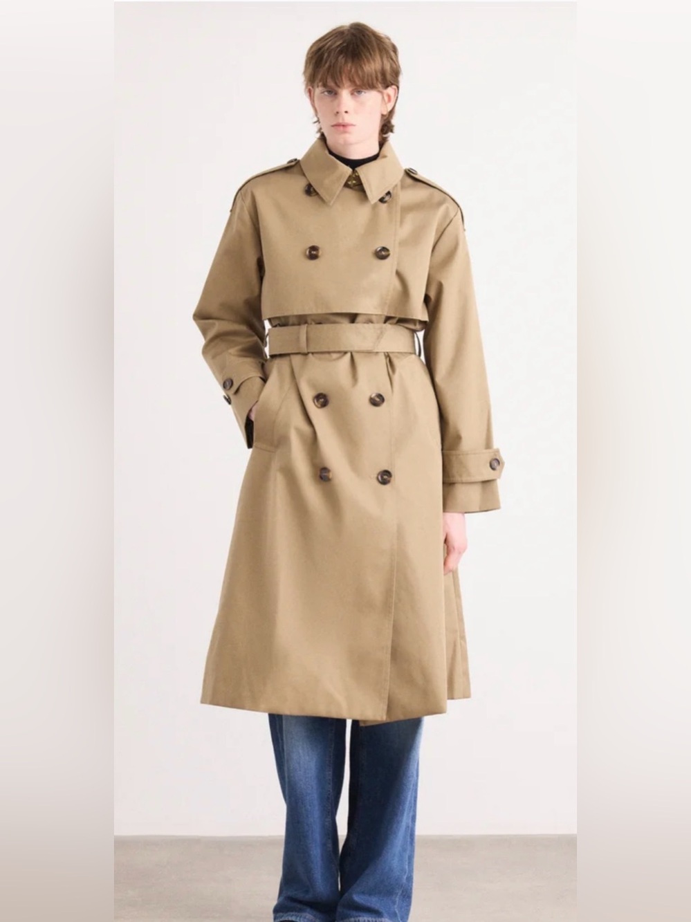 Barbour Aoife Belted Water Resistant Trench Coat - Picture 2 of 13